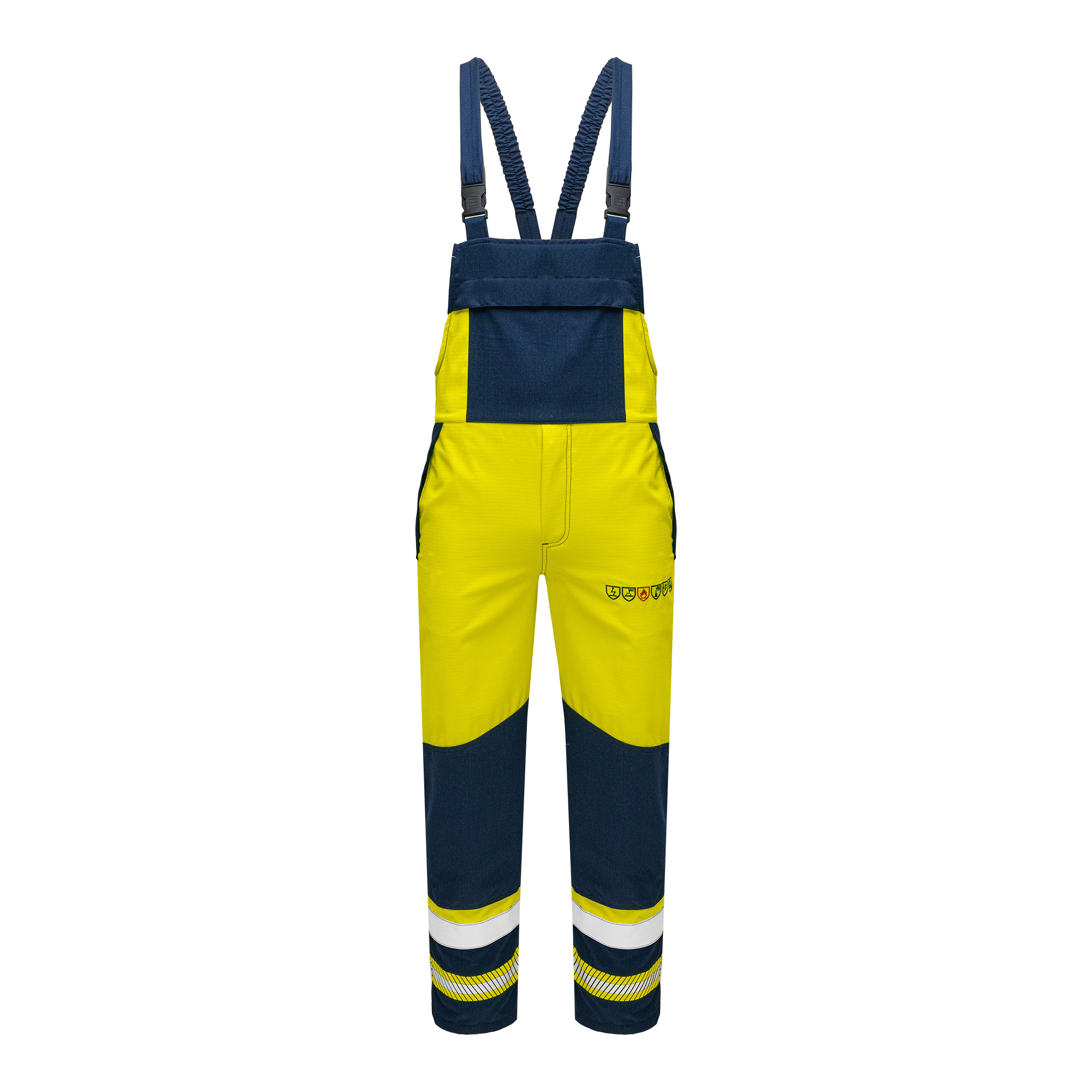 Spodnie ogrodniczki MD-7-1 - MD-ARC FLASH MODACRYL ARAMID Resistant HV