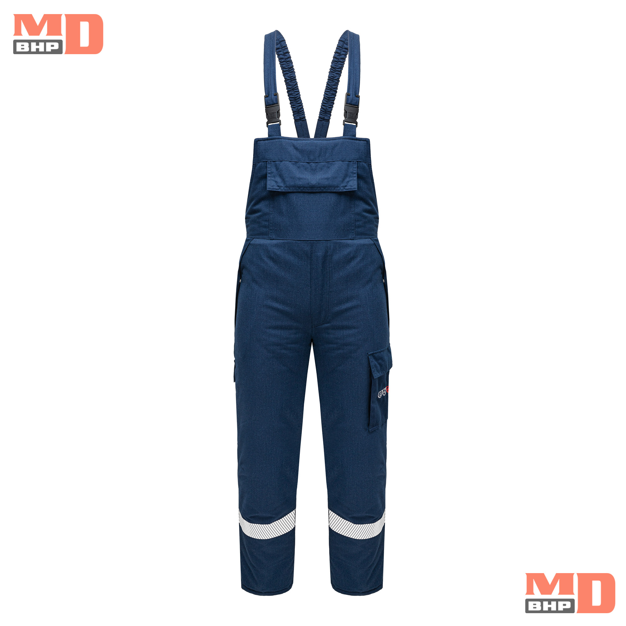 Spodnie ogrodniczki ocieplane MD-6-6 - MD-ARC FLASH MODACRYL ARAMID Resistant