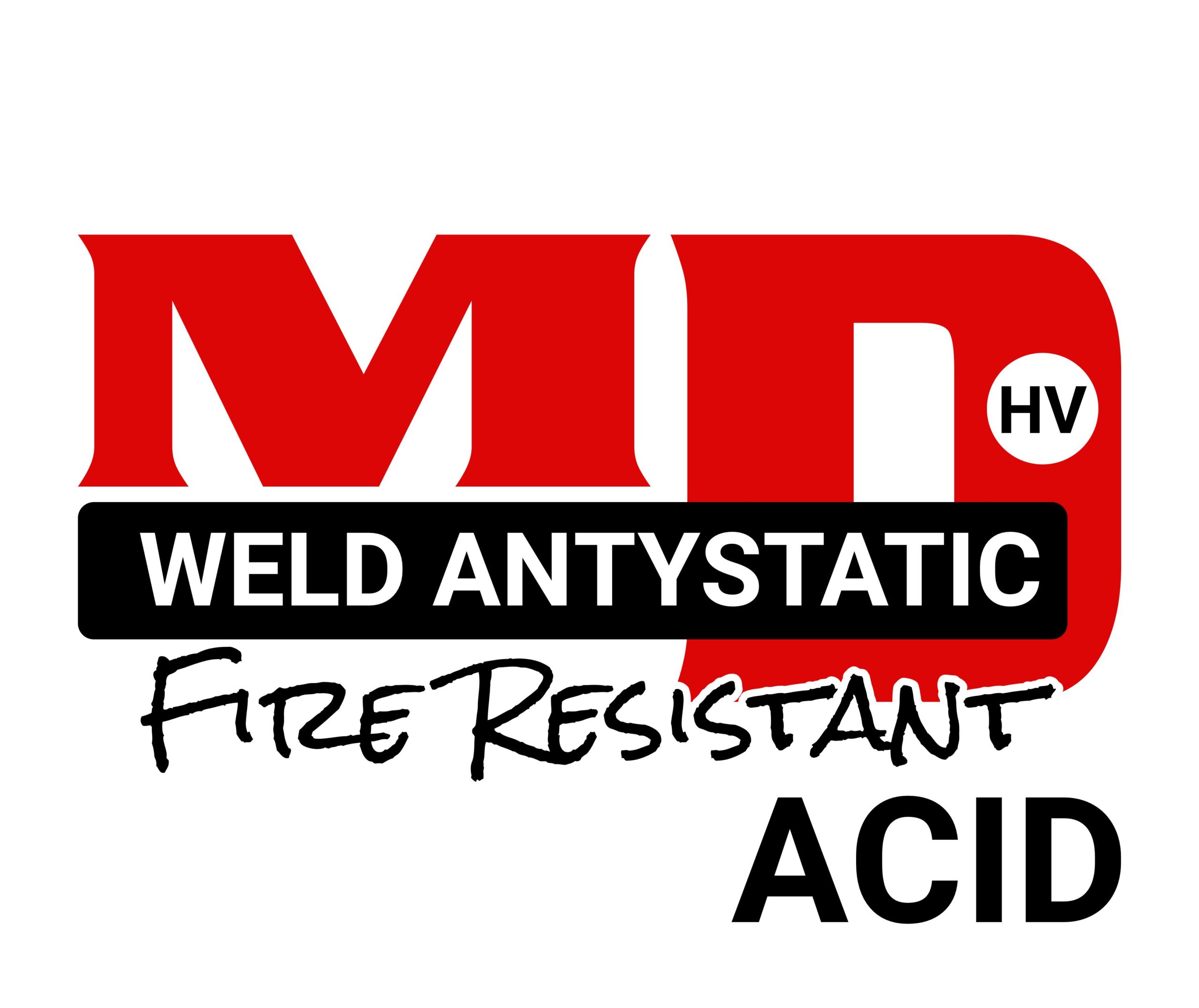 MD-WELD ANTYSTATIC Fire Acid Resistant HV